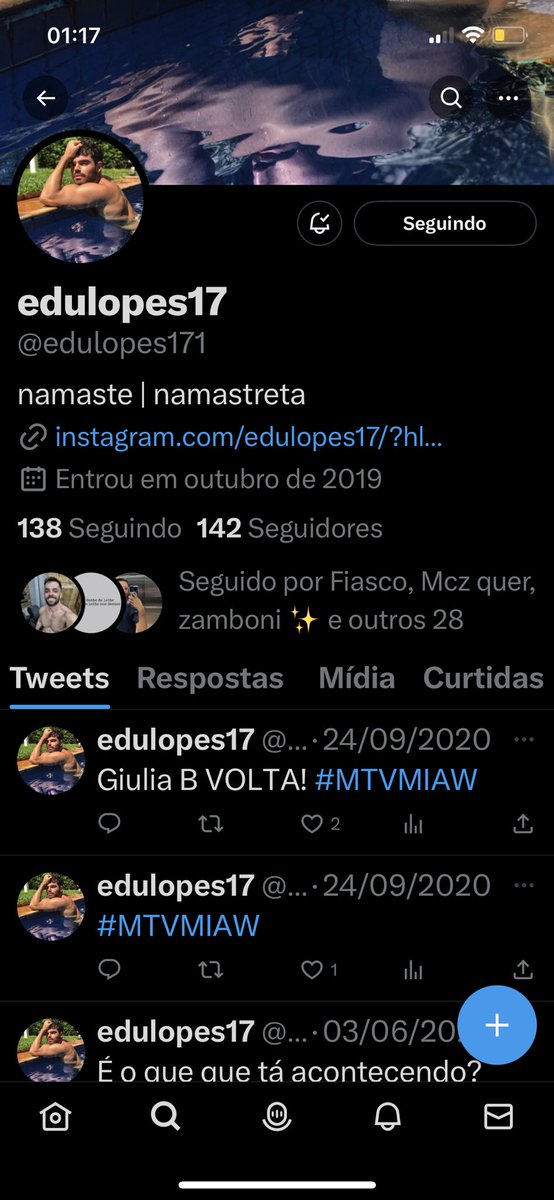 Eduloopes7's tweet image. Antigo perfil hackeado. Não sigam mais. Se puderem, denunciem, please! Namaste 🙏🏼