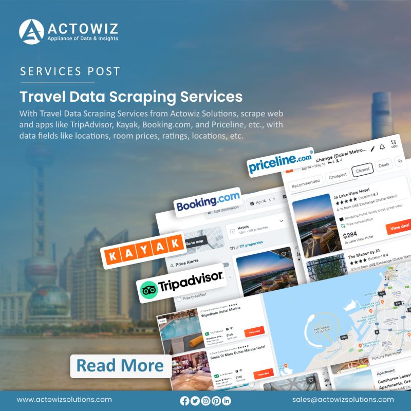 actowizsolution's tweet image. Using Actowiz Solutions Travel Data Scraping Services in the USA,UK,&amp;amp; UAE helps you Scrape Travel Data like ratings,hotel-review data,vacation rental data,etc.

actowizsolutions.com/travel-data-sc…

#TravelDataScrapingServices #ScrapeTravelData #WebScrapinginTravelData #ScrapingTravelWebsites