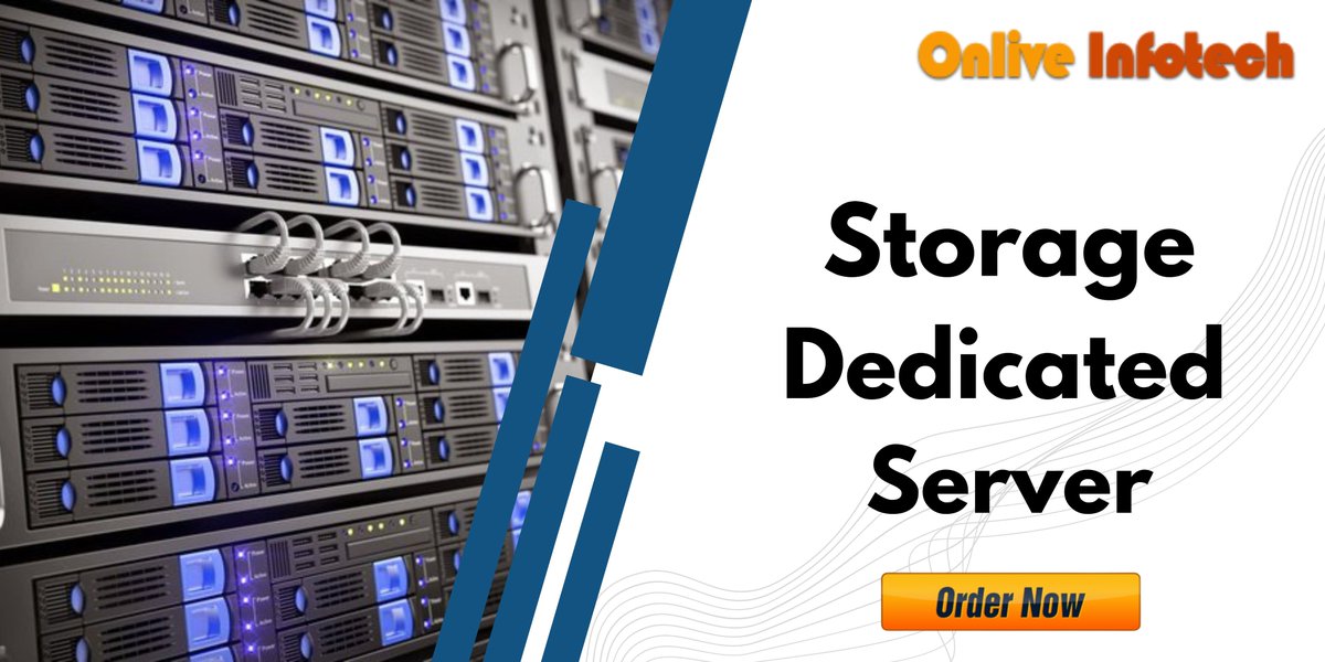 onliveinfotech's tweet image. A Storage Dedicated Server allows systems administrators to store data from their other systems separately via Onlive Infotech. 
#storagededicatedserver #cheapdedicatedserver
Visit - onliveinfotech.net/storage-dedica…