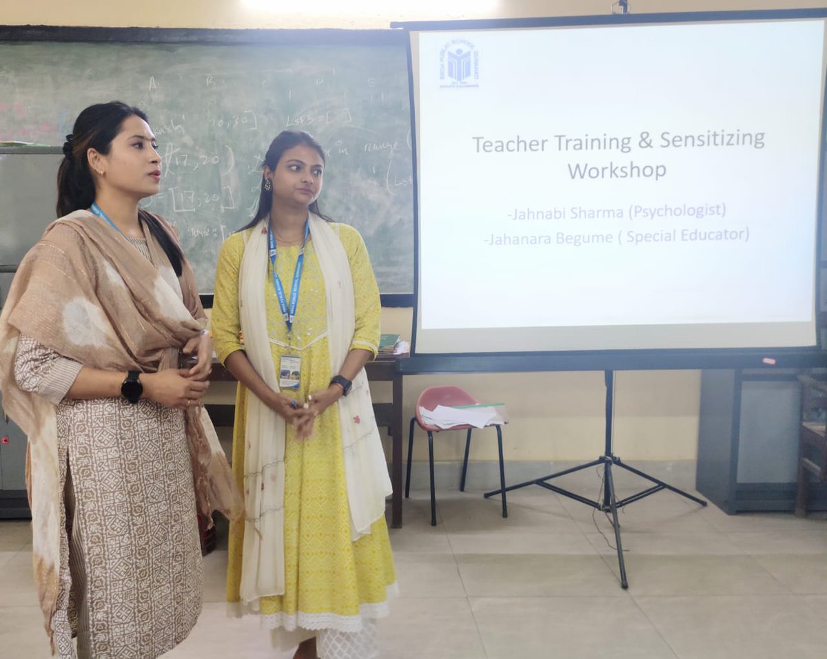 11th April,23: A training on identifying behavior issues, learning disability, and other pyschological issues