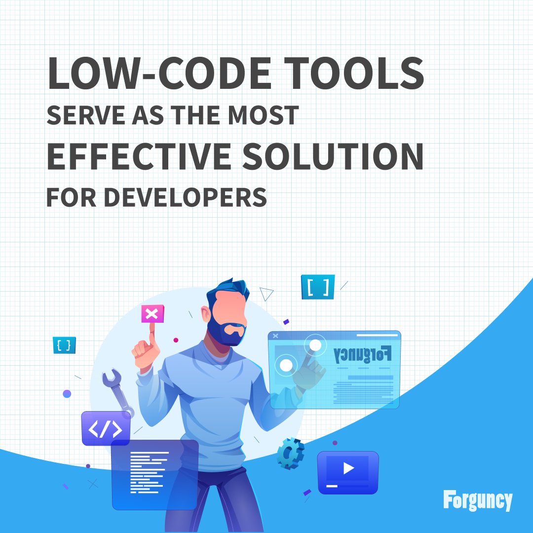 Low-code tools serve as the most effective solution for developers. It frees them from repetitive tasks, reduces workload, and saves their time for other complex requirements of clients.

#forguncy #appbuilder #webapp #techsolutions #lowcode #lowcodenocode #lowcodeplatform