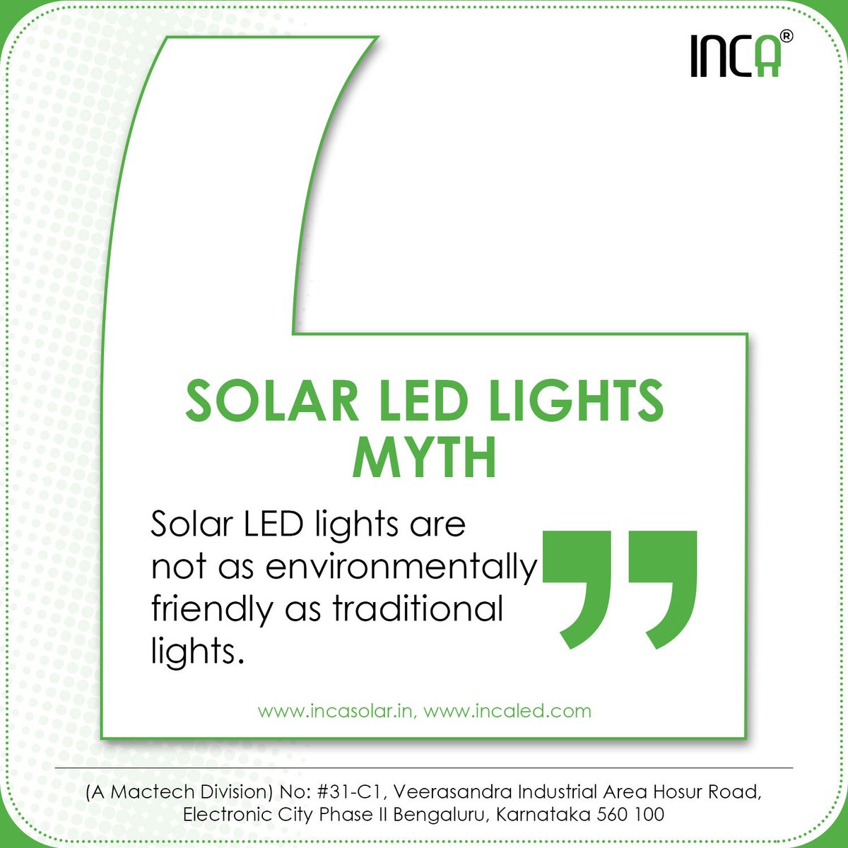 HouseOfInca's tweet image. #DidYouKnow
The Fact is #SolarLED lights are highly environmentally friendly. They use renewable energy from the sun to operate, which reduces reliance on fossil fuels and lowers greenhouse gas emissions. Additionally, contain no hazardous materials and are easily recyclable.