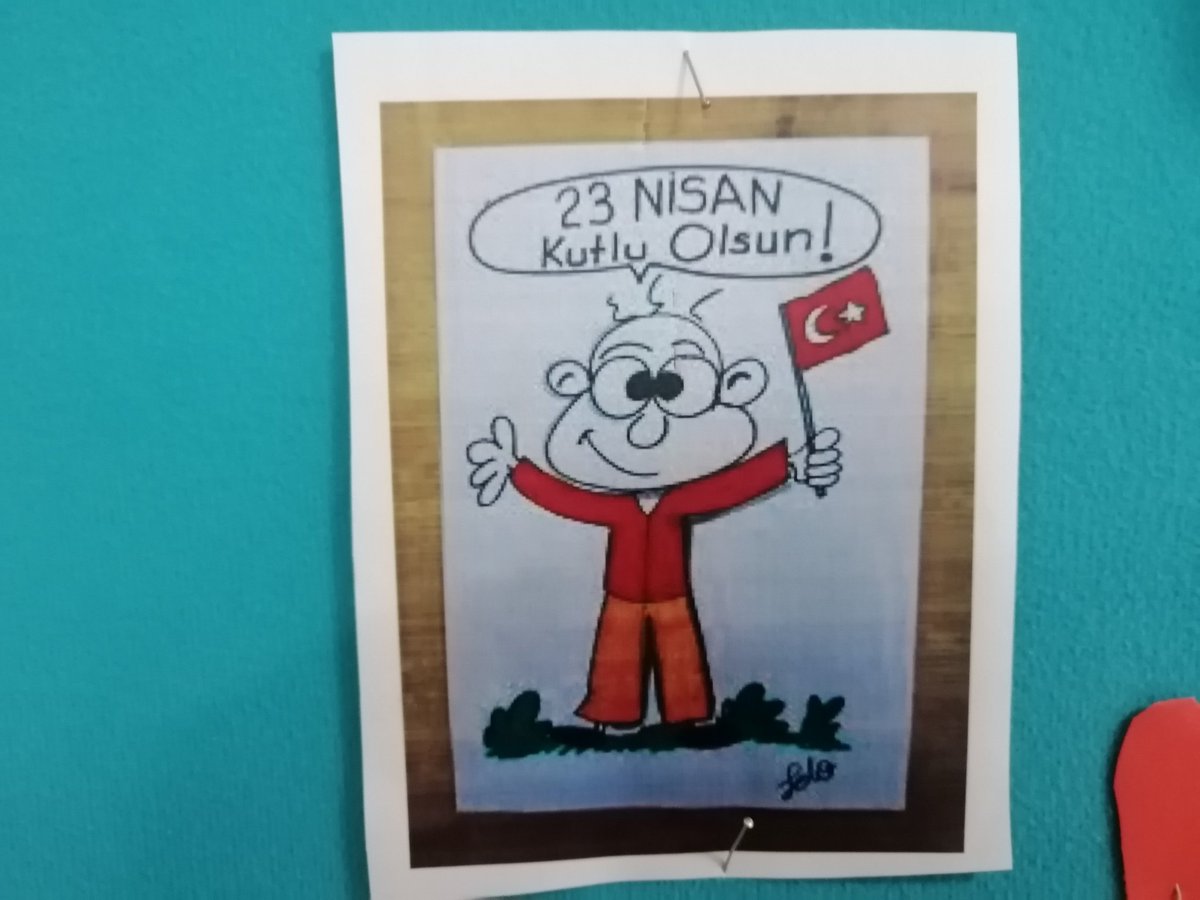 23 Nisan Ulusal Egemenlik ve Çocuk Bayramı Pano Çalışmamız🇹🇷