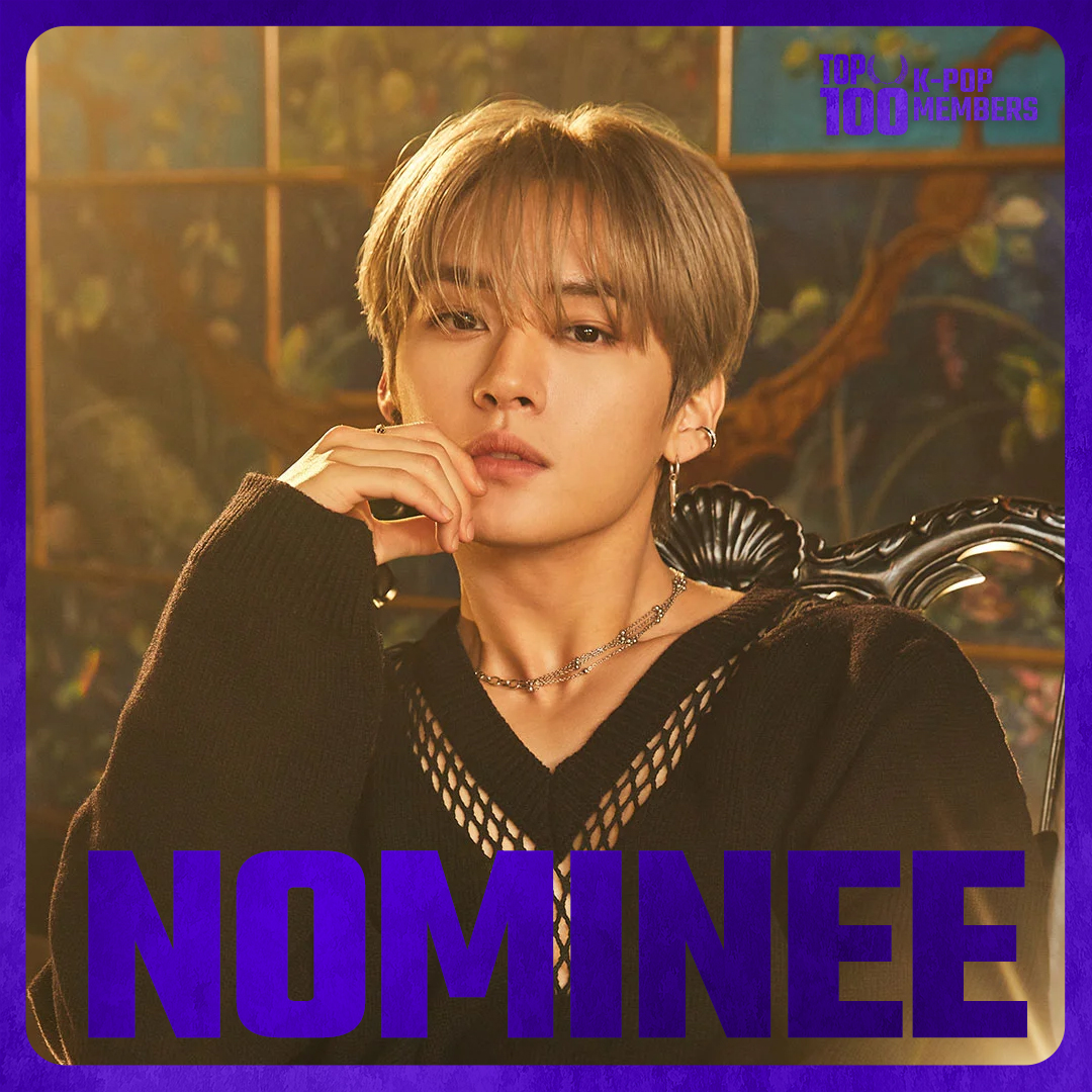 TOP100KPOP's tweet photo. Lee Know (#STRAYKIDS) is being nominee in the TOP 100 – K-POP MEMBERS!

👉 Vote: https://t.co/cOkbNgqcTq https://t.co/Eu6AMZu3Bb