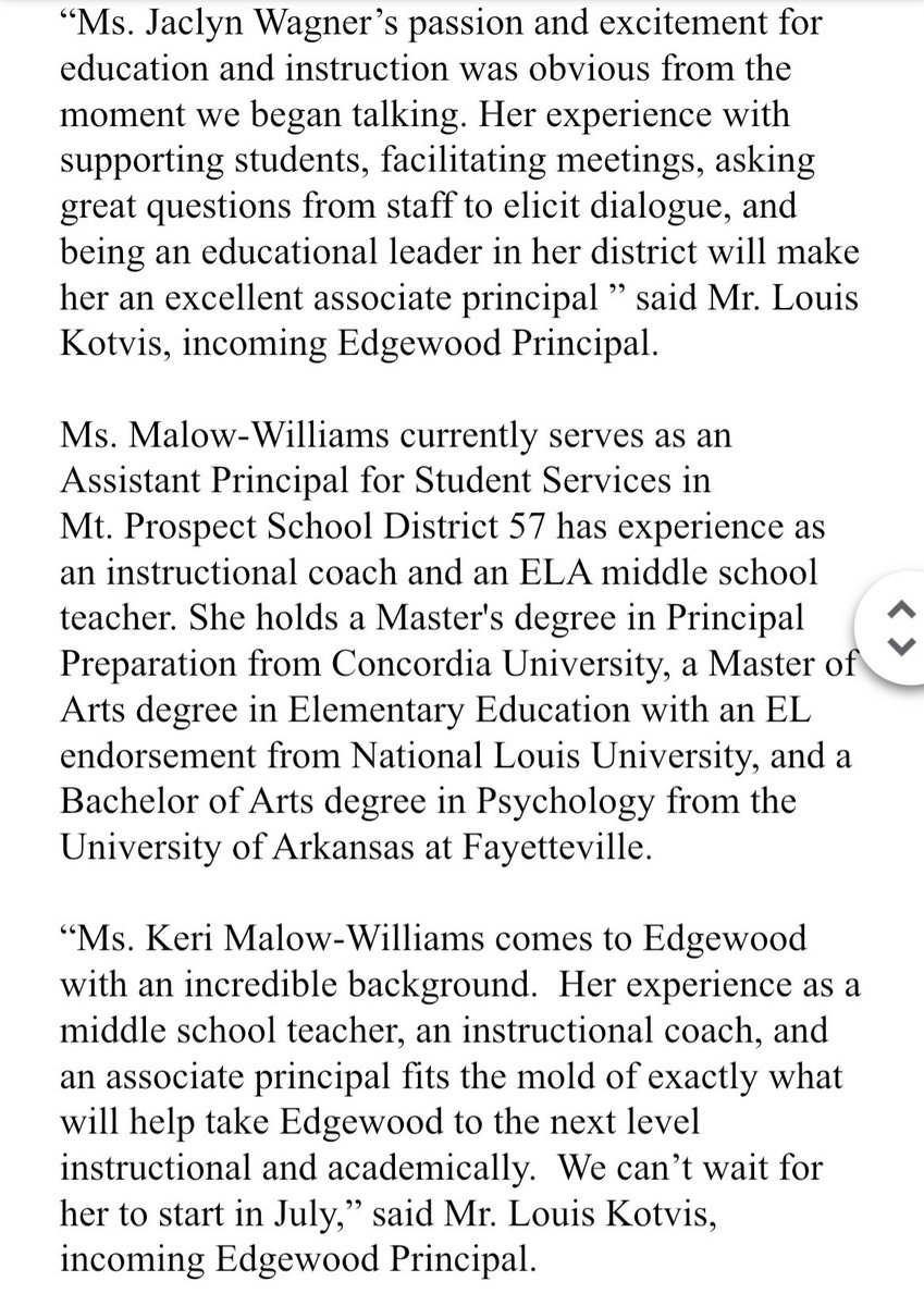 Dr. Monica Schroeder, pHCLE, NIU & DePaul alumna tweet media