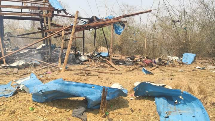 #UN Secretary General and rights chief condemn #Pazigyi Village #massacre | bit.ly/3MBdLE8

Follow
LIVE UPDATE: #WarCrime in #Pazigyi (#Kantbalu, #Sagaing Region) | bit.ly/3UpyYTw