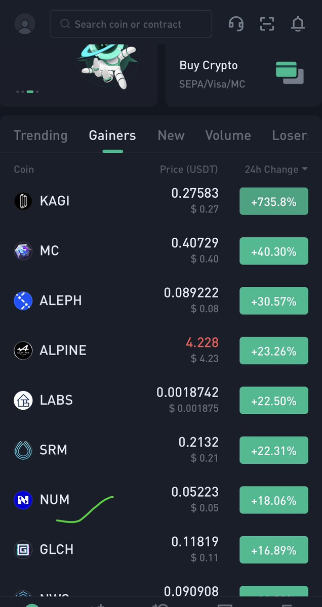 Young_3xpert's tweet image. $NUM chart looking good 👀 

Price up by 17% with a 24 hours trading volume of $1M+ 

I see more traction coming 🚀

#Numberscommunity #bullish