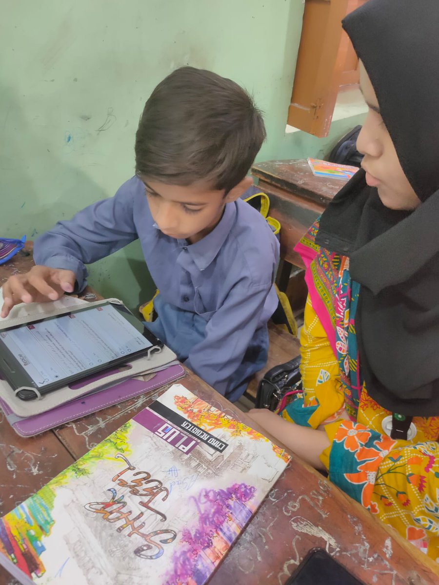 AkuClassIII's tweet photo. The Khudadad school in Karachi is being visited again to follow up on students who were absent from the earlier round. #ClassIII #Secondhandsmoke #Intervention #Smokefreehome #Sfi https://t.co/qjehygsRHt