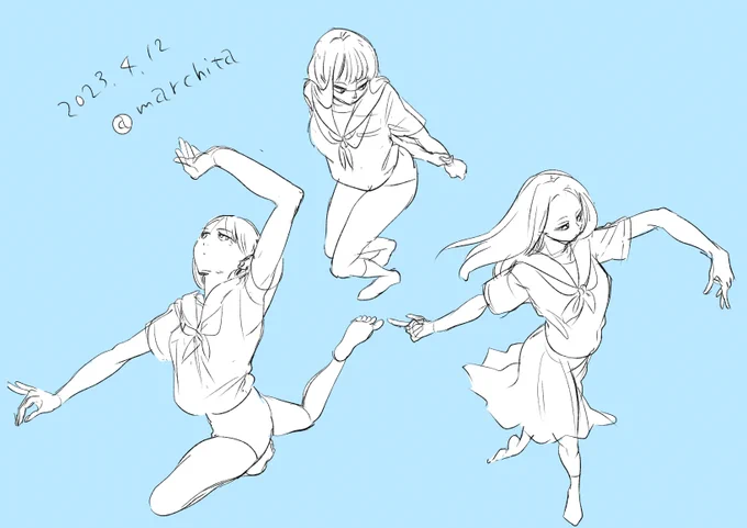 #クロッキー筋トレ

昨日と今日の分🫰 