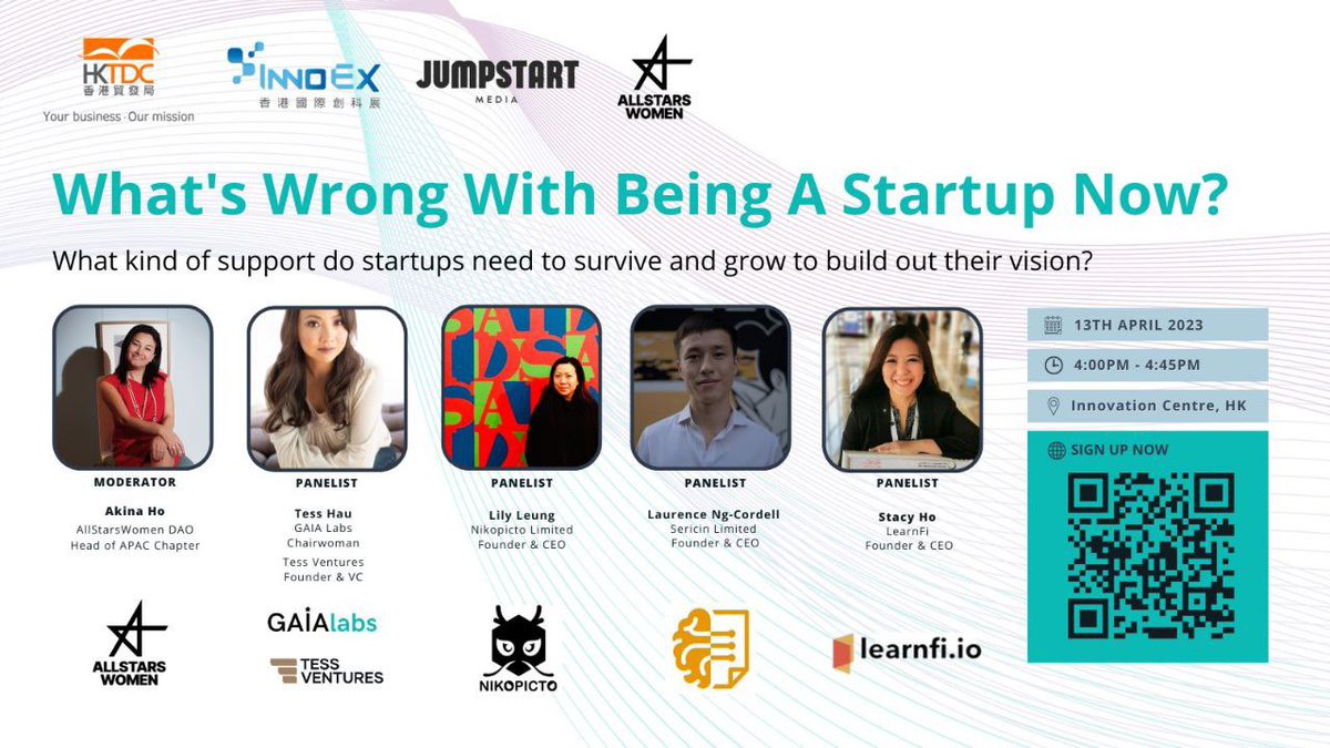 Learnfi_io's tweet photo. Stacy will be representing bootstrapping startup #founders at this panel at #INNOEX. Join this #event to hear an engaging discussion about entrepreneurship. Registration #link below!

#Web3Festival #startups #web3 #learnfi #education #metaverse

https://t.co/thcMWE46DP https://t.co/GXNq46xX6P