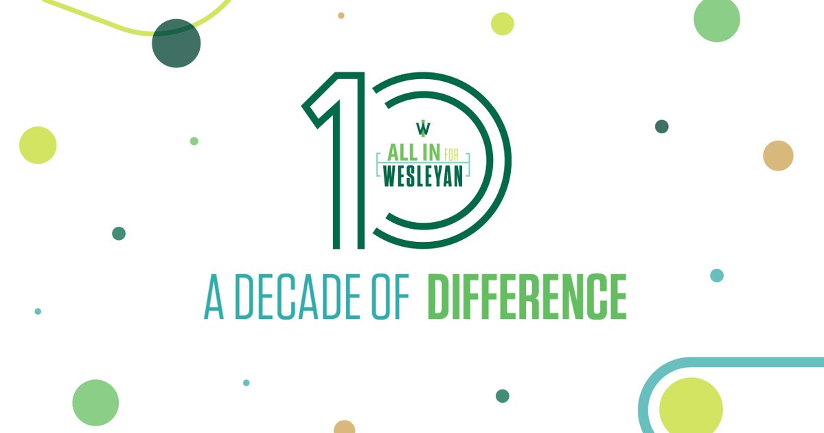 IL_Wesleyan's tweet image. Thank you so much to all who contributed to this year&apos;s #AllInforWesleyan to make it a success! We were able to meet our donor and dollar goals - and our stretch dollar goal! Our Titan family is truly setting up a Decade of Difference ahead.