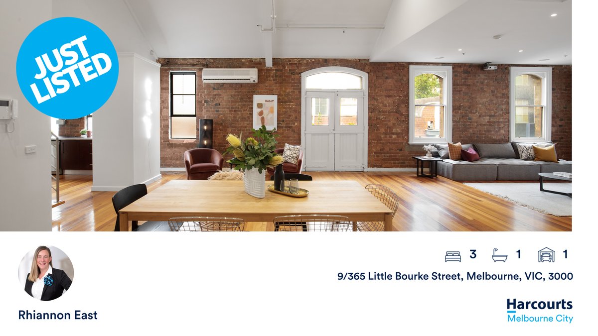 MelbREstate's tweet photo. 🛌 3 🛀 1 🚘 1
📍 9/365 Little Bourke Street, Melbourne, VIC, 3000

My latest listing on RateMyAgent.

https://t.co/dSMhXijmBw

...
#ratemyagent #realestate #Harcourts_Melbourne_City https://t.co/PxprOJrDxB