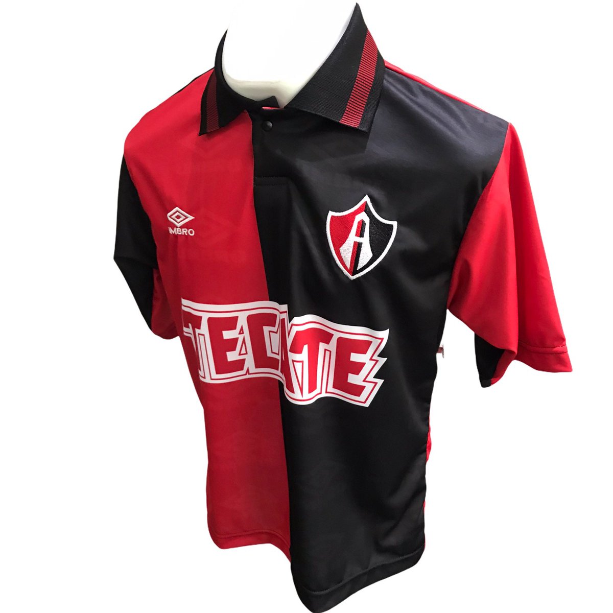 El emblemático jersey Umbro de Atlas ha regresado!

Tallas S M L XL XXL
$849 incluye envío por Correos de México
Por $100 mas recíbelo por estafeta.

PROMO: LLEVA 2 PIEZAS X $1449

Poliéster 
Sublimado
Umbro y escudo bordado