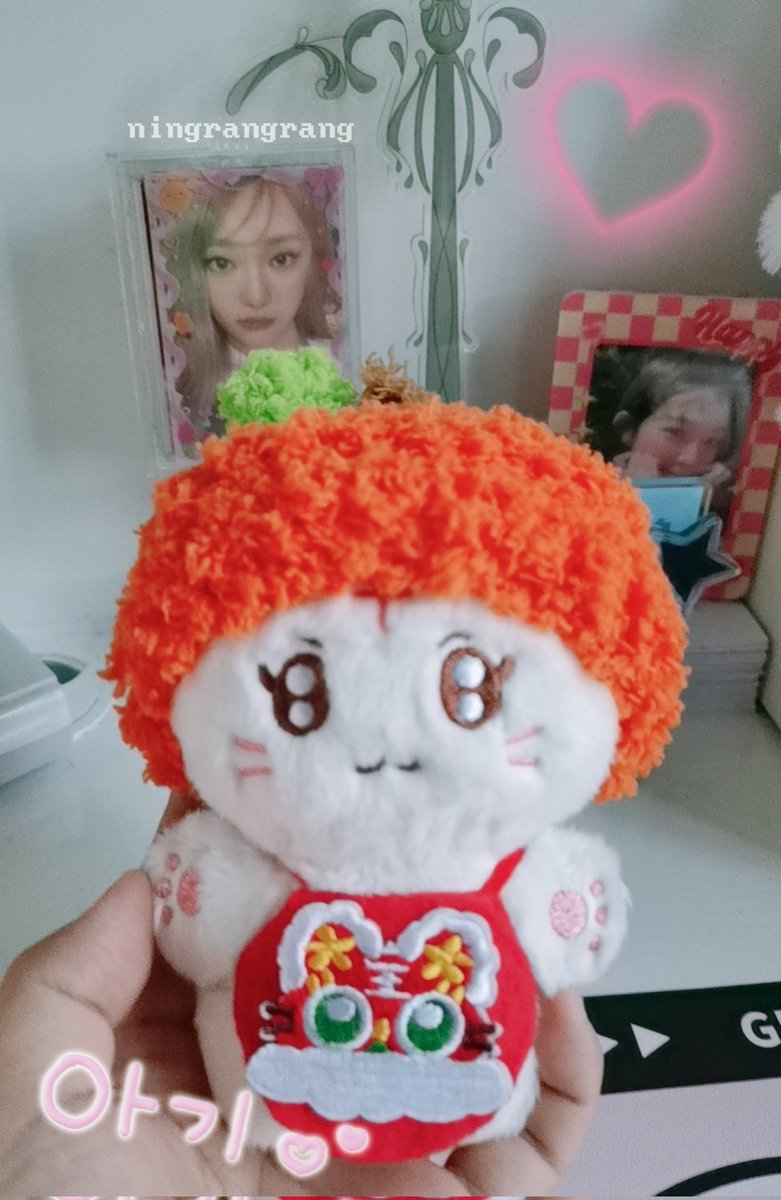 ningrangrang's tweet photo. 귤이 된 랑랑🍊 #닝닝 
(후기사진) https://t.co/PewqWS3FlT