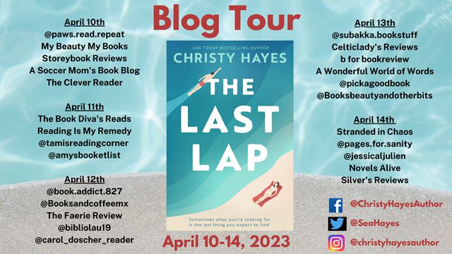 TriciaSchneider's tweet photo. Excerpt - The Last Lap by Christy Hayes @SeaHayes @Bookgal #romance #fiction #contemporary https://t.co/Rz9irOEree via @StoreyBookRev https://t.co/sok3fE7Fkt