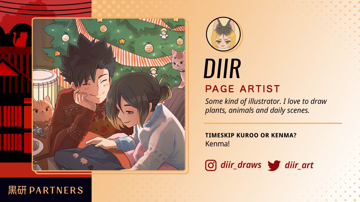 hqkurokenzine's tweet photo. ✨Contributor Spotlight : Diir✨

Coming up next: the delightful page artist, Diir!

[@diir_art] https://t.co/HdA0lpyLaI