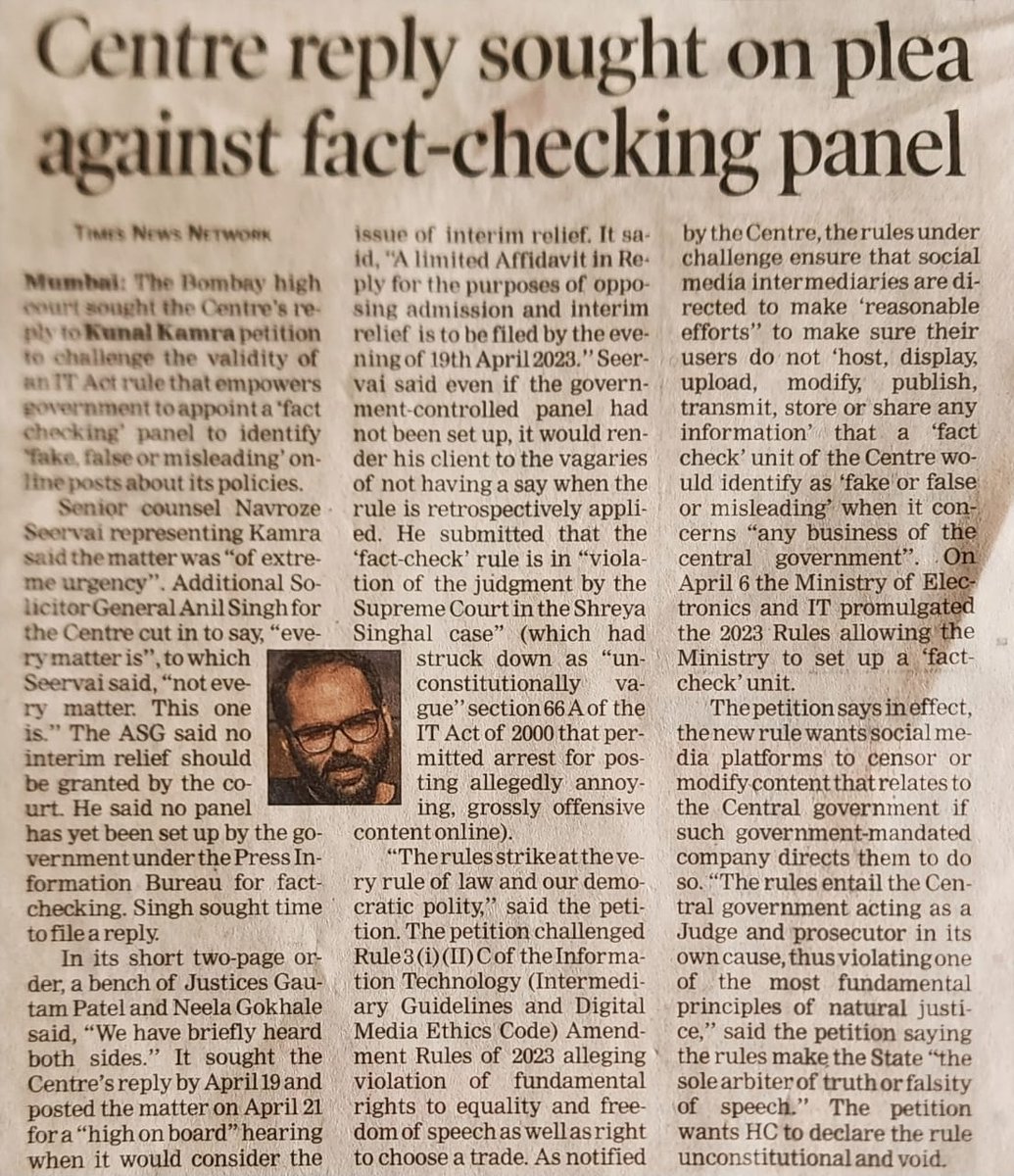 hotelsamrat's tweet photo. As long as there are Kunal Kamras raising their voices Democracy will remain alive. https://t.co/m4ilmTePut