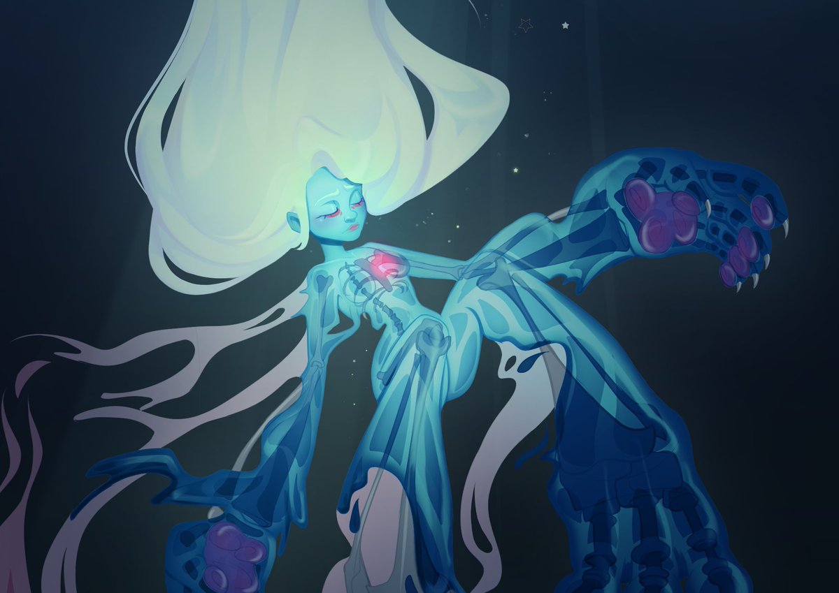 Mivim3D's tweet photo. Hi! Happy #portfolioDay

I'm Mivim and I'm in my last year of 3D animation and Visual Arts💫

Kristhiel is my final project :) she is a shy and sweet girl that now is a monster. 

If you want to know more of the project, please follow this account! https://t.co/hlrt6o8LK1