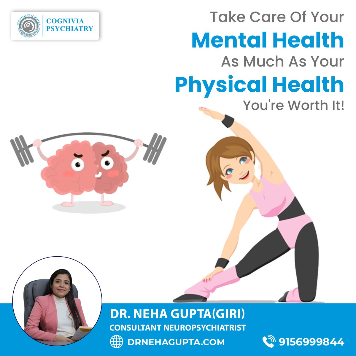 Unlock Your Optimal Health Potential: Discover Expert Medical Care with the Compassionate Touch of Dr. Neha Gupta.

🌍cogniviapsychiatry.com
📲 9156999844

#mentalhealth #mindbodymedicine #integrativemedicine #compassionatecare #experts #PCMC #DrNehaGupta #psychiatristinpune