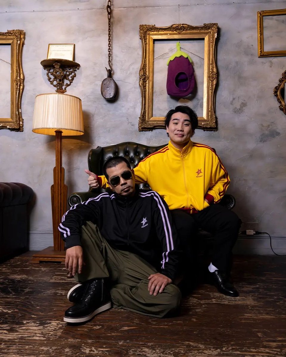 川原さんとランジャタイ国崎さんのトラックジャケット🧥🧥✨追加の写真