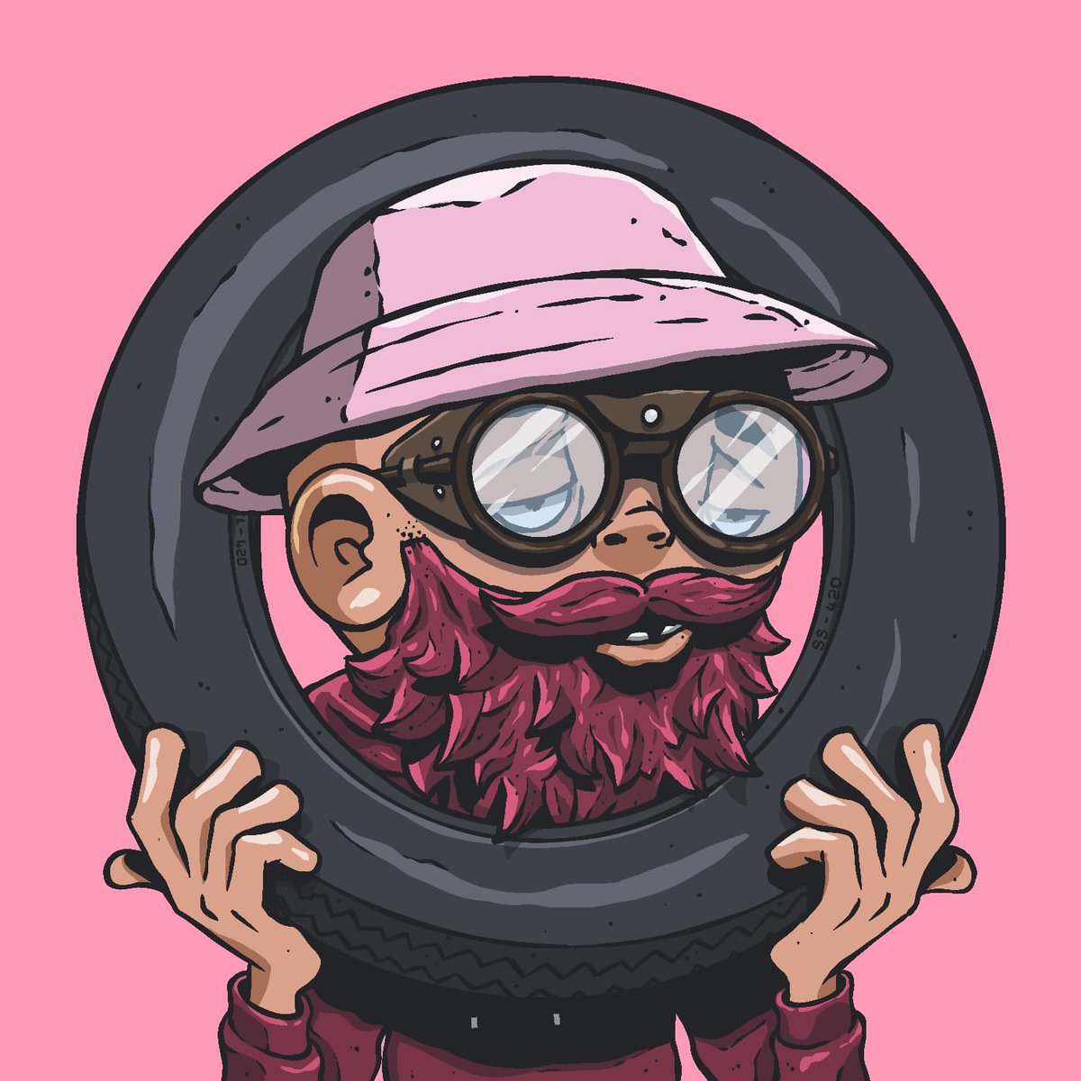 GBeastETH's tweet photo. @saifyammar1 @SavedSoulsNFT This one may be my favorite: Team #BeardRed https://t.co/v23Rv7OkqN
