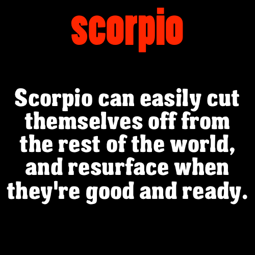 Scorpio_Factz's tweet photo. #Scorpio resurfaces when Scorpio is good and ready. ♏️ https://t.co/SMkTbiKacD