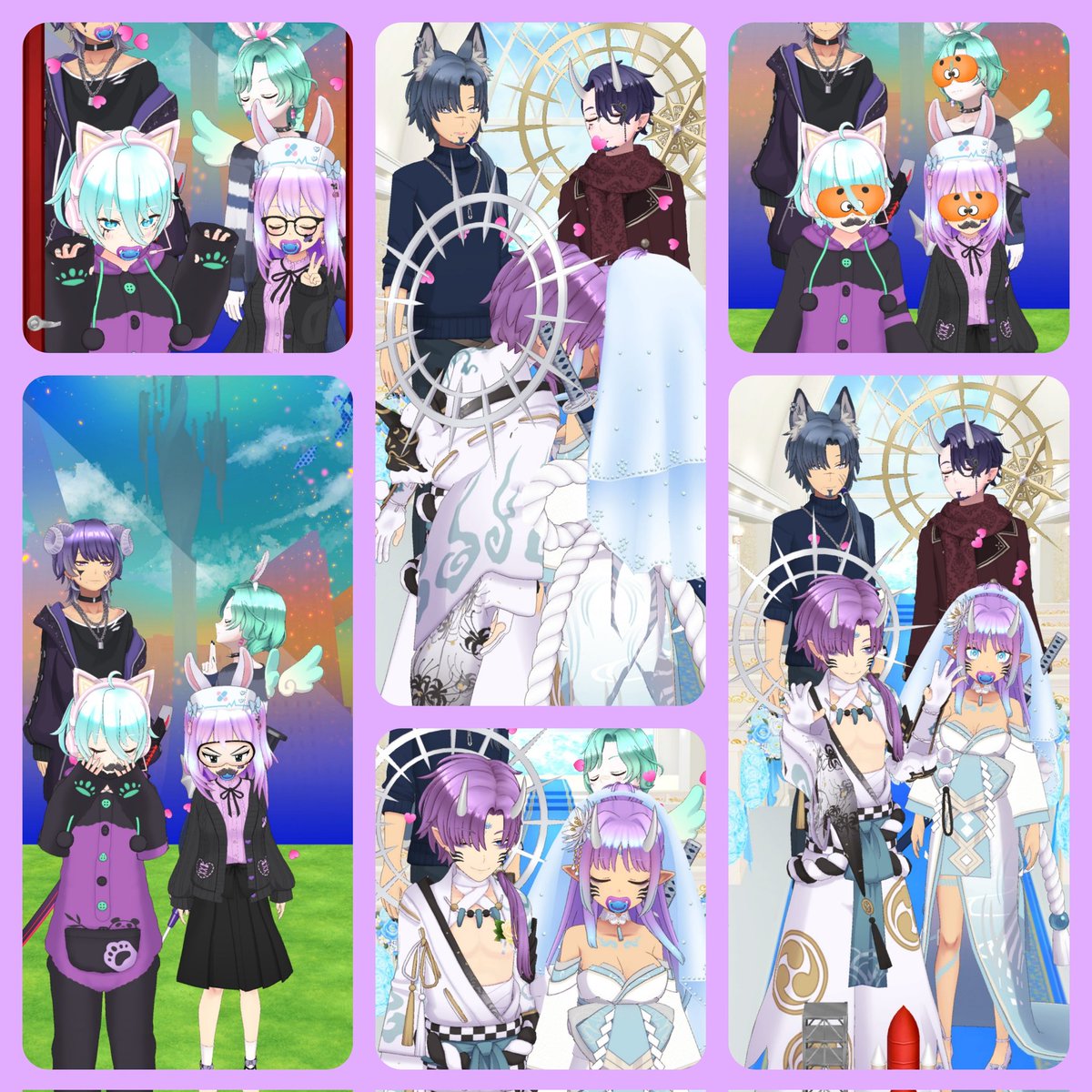 FayeAllard2's tweet photo. Pics from Monday's night stream with Kore_Yuki, Will-O-Wisp, and Honjo. It was a Chaotic but fun stream filled with laughter and wheezes! https://t.co/JlCdcDcndX