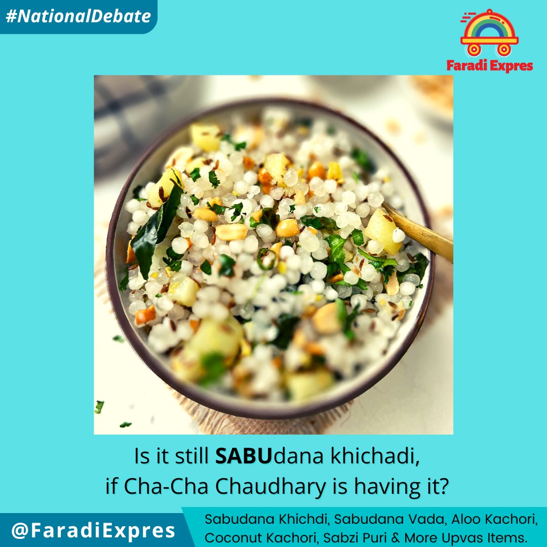 FaradiExpres's tweet photo. India Wants To Know? 🤔
You Know Whom To Ask! 😉🥰 

 #faradiexpres #upvas #upvasfood #memes #f4f #food #foodporn #foodie #instafood  #foodstagram https://t.co/Wb4XLwh17P
