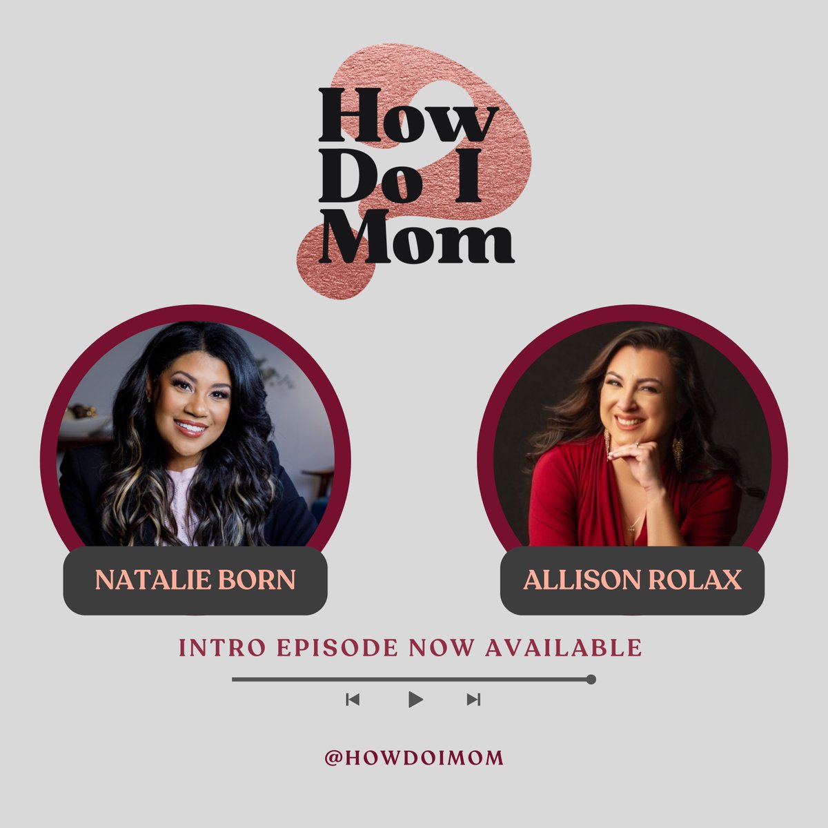 HowDoIMom_com's tweet photo. Get ready! The HowDoIMom podcast is AVAILABLE NOW! Tune in every other week for tips, advice and stories from women just like you!
Spotify: https://t.co/76sJQwgH84
Apple: https://t.co/LkW3w4qIPe
Google: https://t.co/LD4pcN1fgR
https://t.co/hqy0BGnIed
#HowDoIMom #IntroEpisode https://t.co/1hzP86FYQz