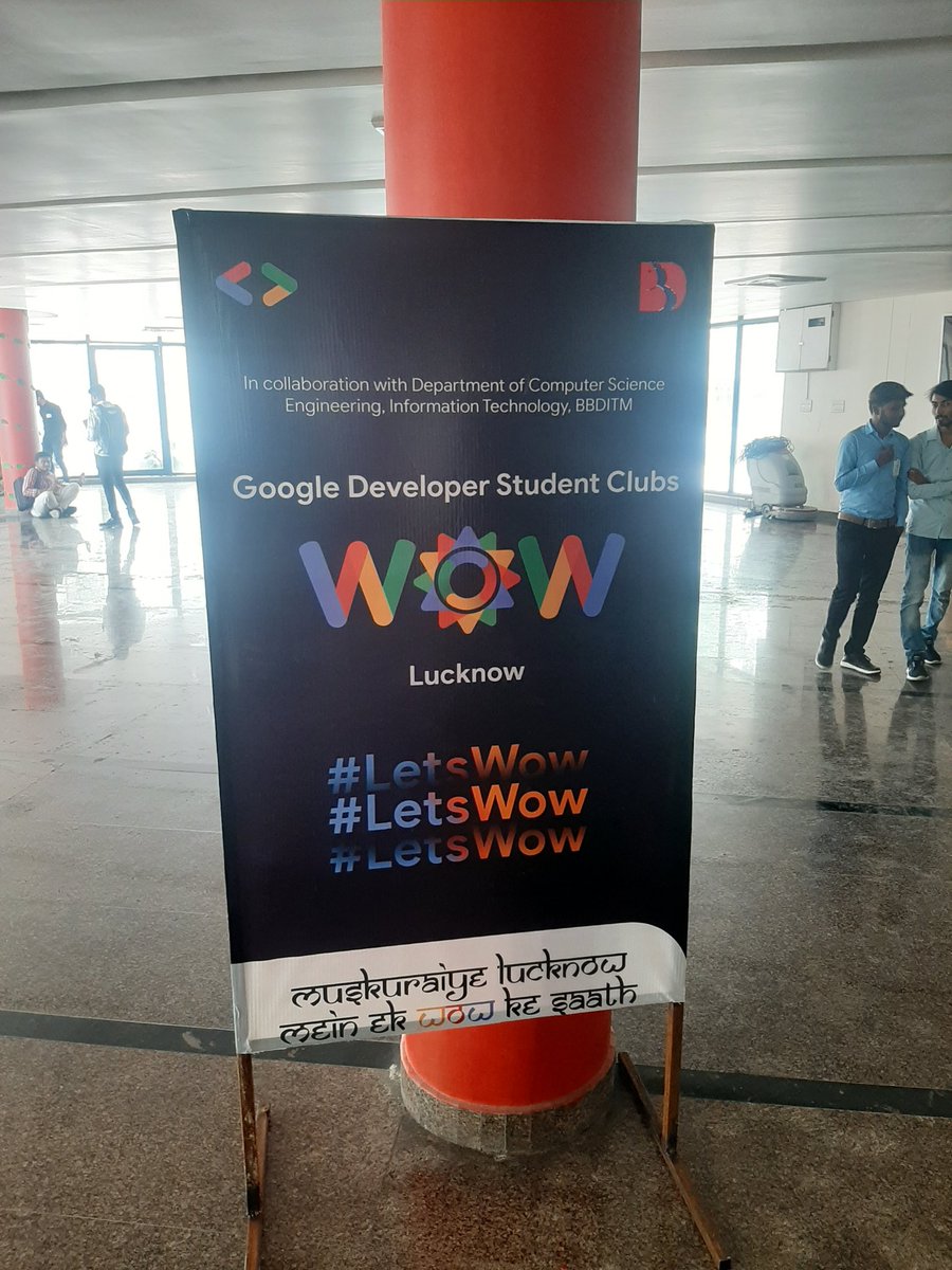 suraj_sharma14's tweet photo. i've attended
@gdscwow_lucknow
event ,Feeling grateful for the opportunity to attend GDSC WOW LUCKNOW! It was amazing to connect with so many people who share same passion for technology and hear from speakers who are shaping the industry.#gdscwowlucknow
#gdscwowlko #letswow https://t.co/lulUXTN5Ug