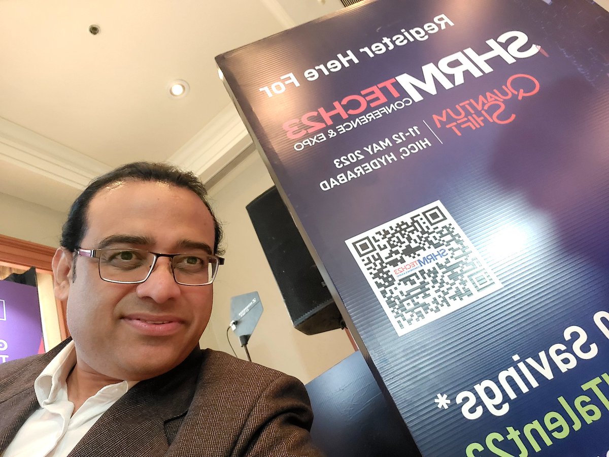 ashishgakrey's tweet photo. @ #SHRMItalent23 Mumbai Conf @SHRMindia #shrmitalent23 @hr_shapers #hrshapers https://t.co/2JksubyOPo