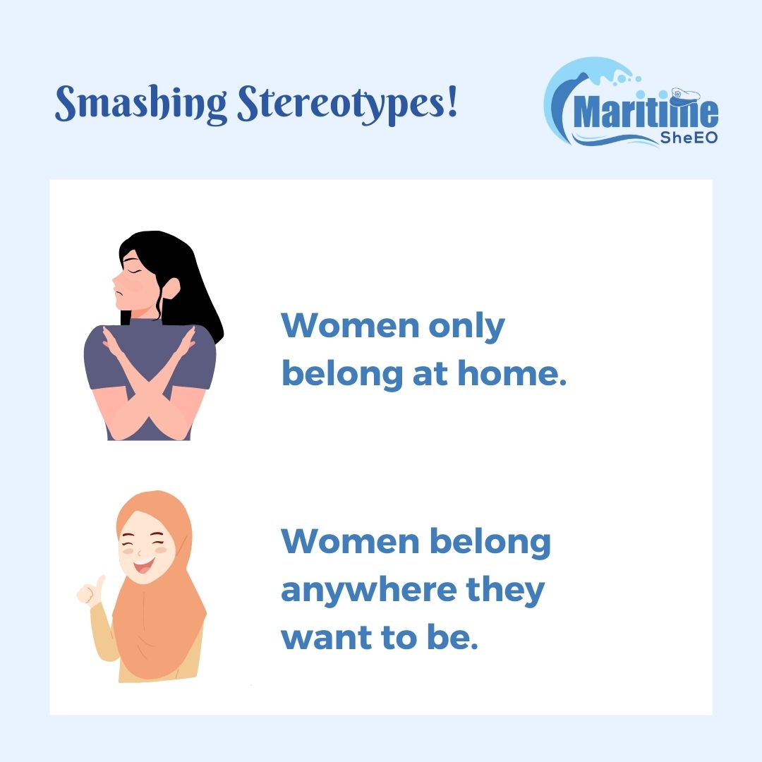 MaritimeSheeo's tweet image. Don't let anyone tell you that you only belong in certain places.. you belong everywhere!

Women are told so many things.. here is our answer to those cruel words! 💪🏻

#SheEO #MaritimeSheEO #womenempoweringwomen #womeninmaritime #seafarerslife