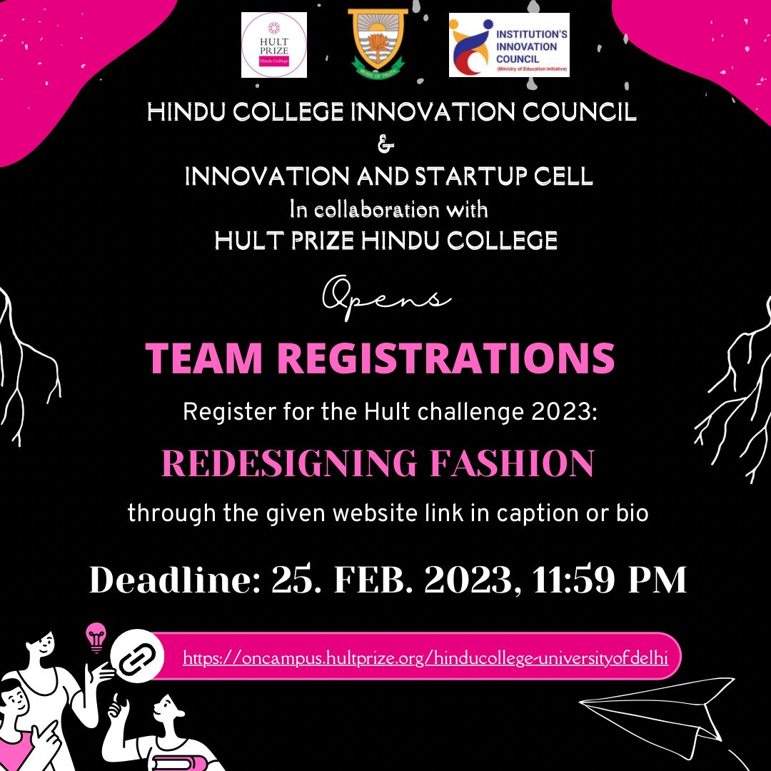 Innovation Council Hindu College @DU (@council_hindu) on Twitter photo 