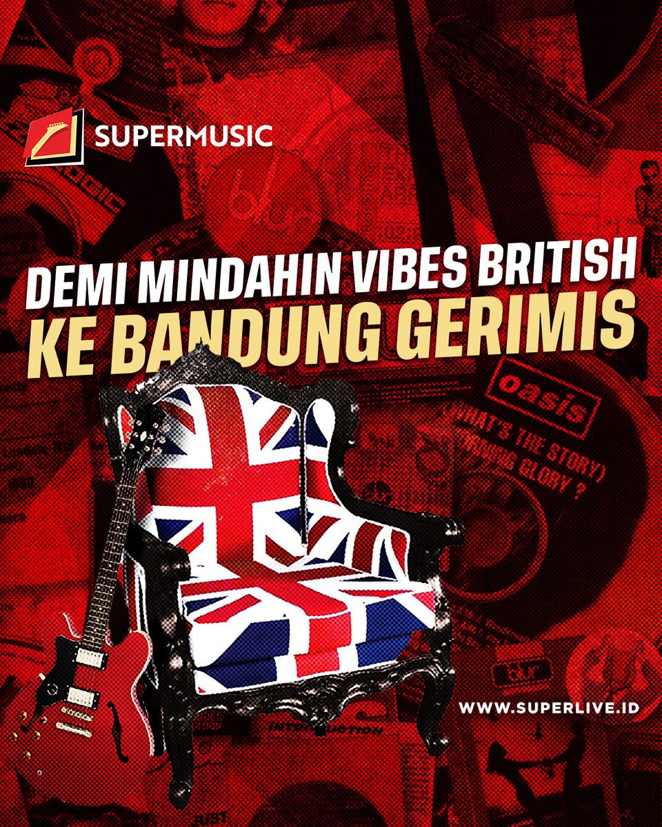 SuperMusic_ID's tweet photo. Kalo ngomongin band dan musik Bandung, apa yang ada di kepala lo, Sob?

Kalo Gue pasti langsung ke inget musik indie-nya Bandung. Gak sekadar indie doang, vives British 80an dan 90an-nya kerasa banget banget, Bro.

#INIRASANYASUPER
#SUPERLIVE
#SUPERMUSIC
#SUPERLASTING https://t.co/nzLcnU4sof