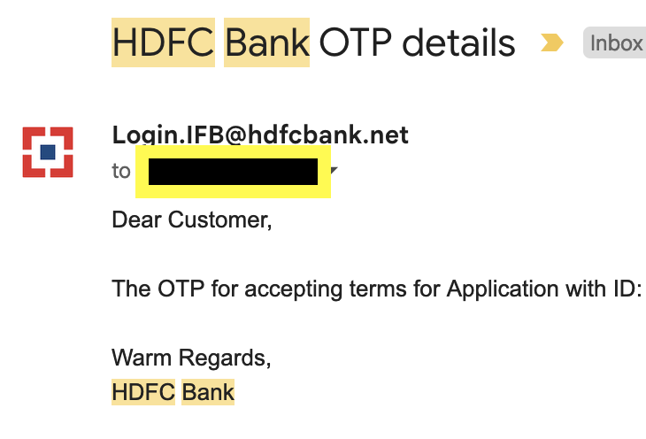 KumarNavaneet20's tweet photo. @HDFC_Bank 

Looks like there is a recent HDFC customer (6L) data breach in Mar 2023. 

Please DO NOT respond on any suspicious email from HDFCBANK even if its coming from genuine domain (https://t.co/B2prybwTLT or https://t.co/zLkX0ghIPR) or HDFC Bank employee is cc'd. https://t.co/KujMtZv1XH