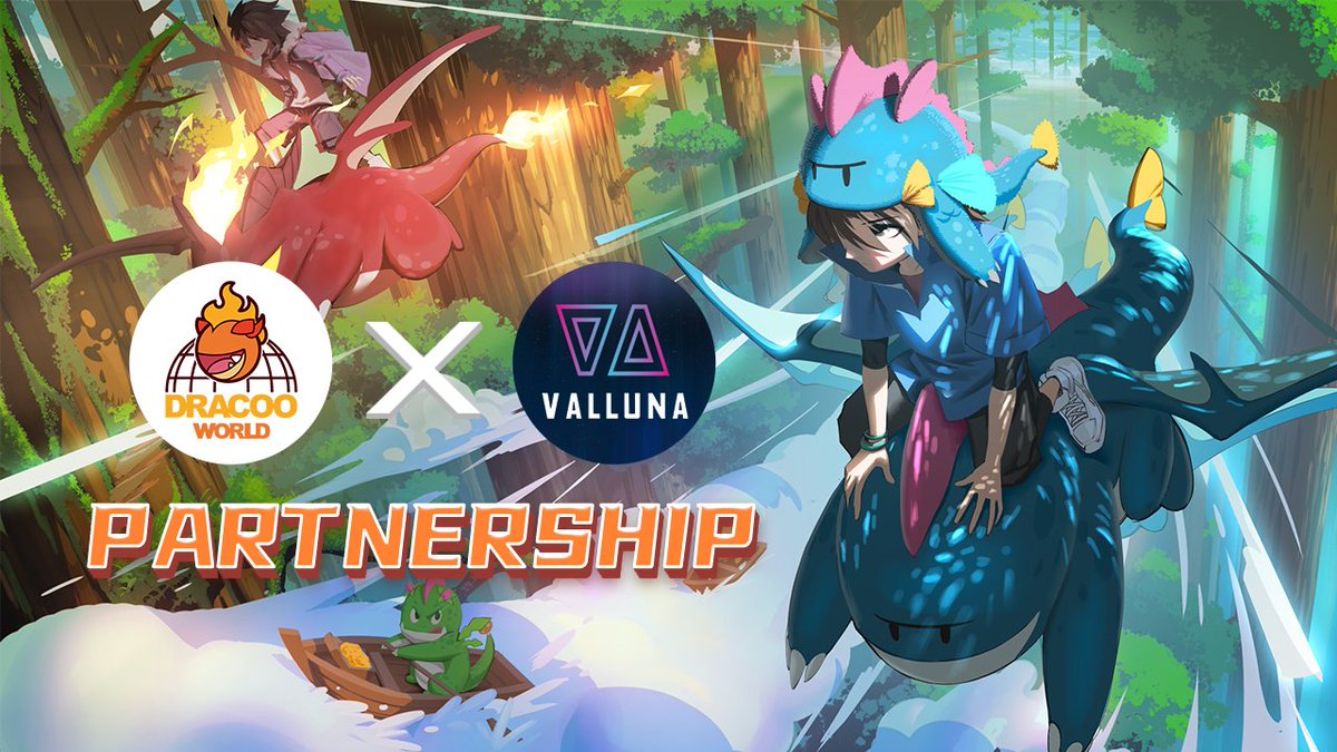 Dracoo_Master's tweet photo. 🦖#Dracoo's NEW Partner: Valluna Guild ❤️

Valluna is an #eSports guild that elevate and optimize the returns of gamers and investors in #GameFi 

🤝@Dracoo_Master &amp; @vallunaguild will work together to  maximize your game experience. 🔥

#NFT #P2E #Metaverse #GameFi #Web3gaming https://t.co/rjgObKuK16