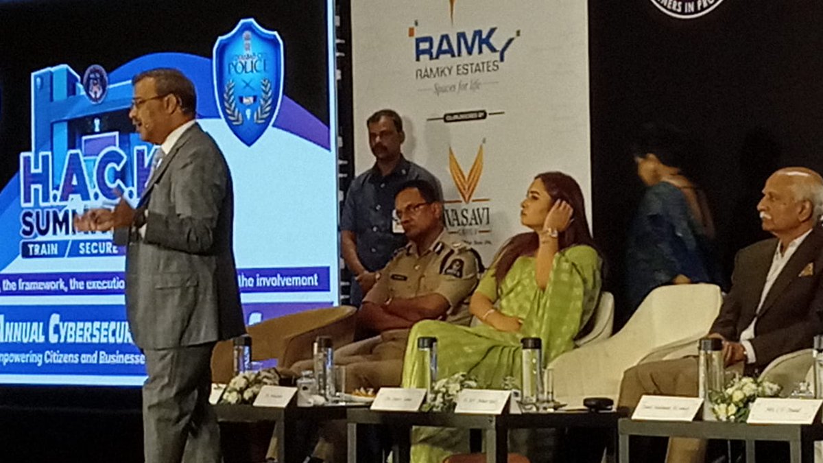 It is an exciting day to start with the HACK Summit organized by HCSC. With the theme covering around building cyber warriors, Mr Sanjay speaks about Dark Net and the cyber theft.

#HyderabadCitySecurityCouncil #HCSC
#Hyderabad #HyderabadEvents #event