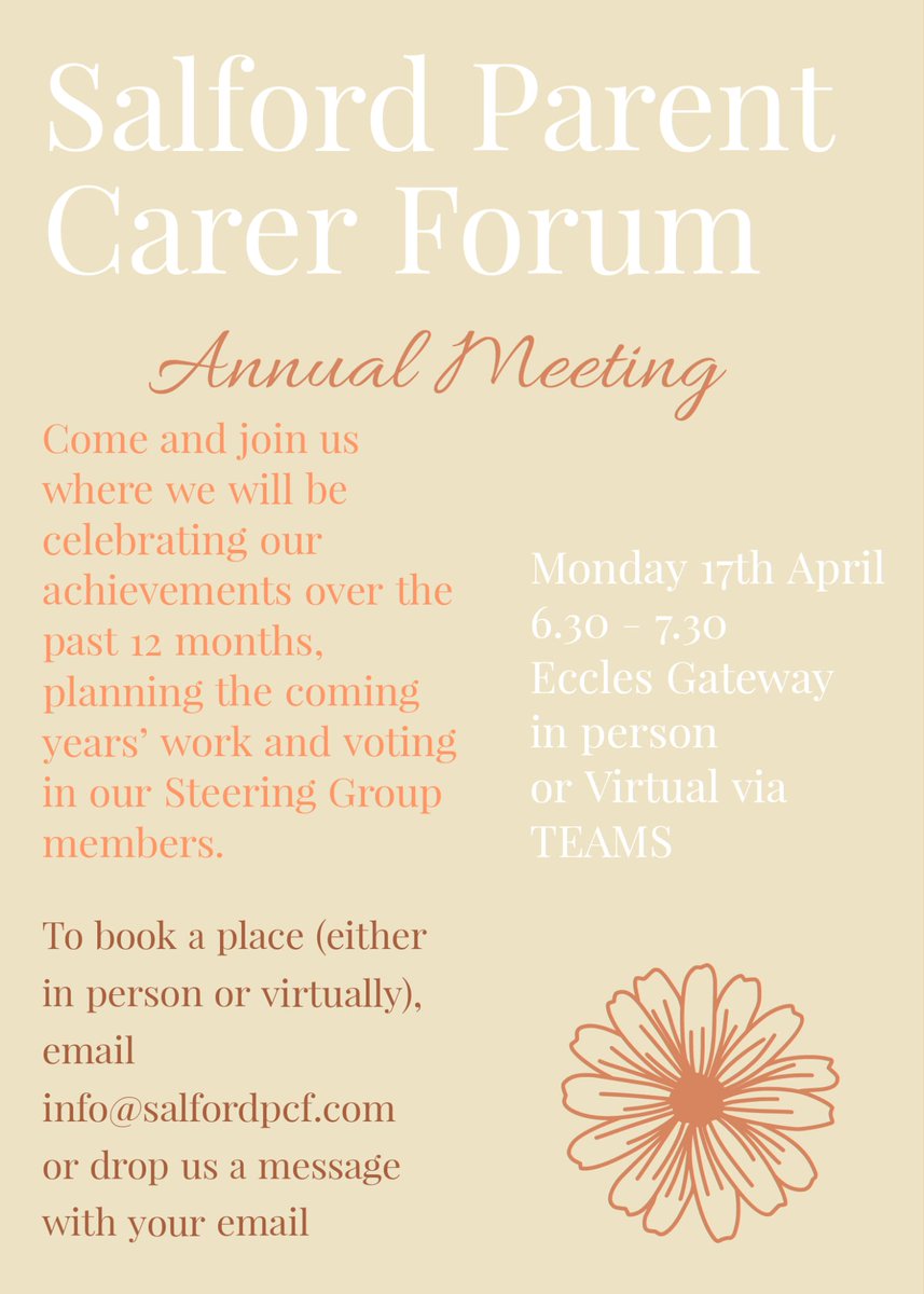 Salford Parent Carers (@parentcarersalf) on Twitter photo 