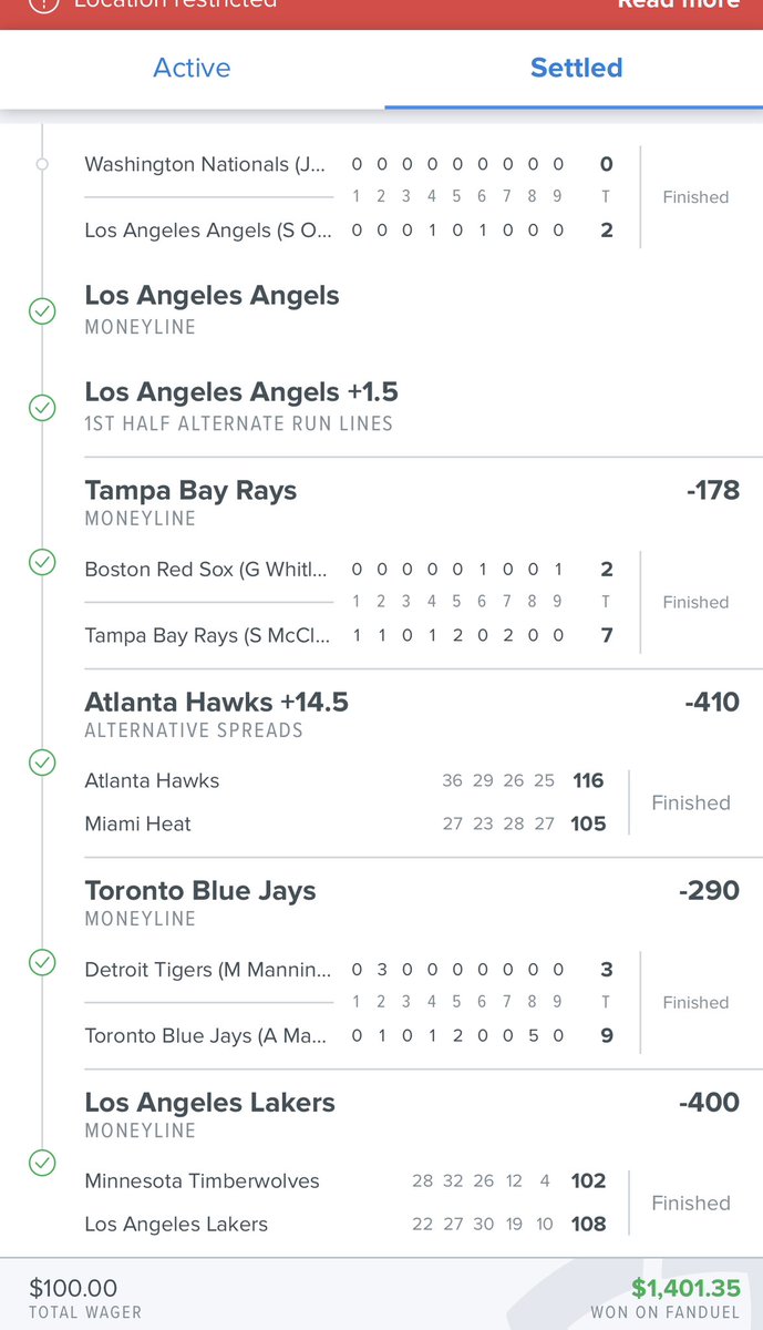 blizz114's tweet photo. Great Night! #NBA #PropBets #Parlay #Fanduel #PicksATS https://t.co/aOvk50eDjL