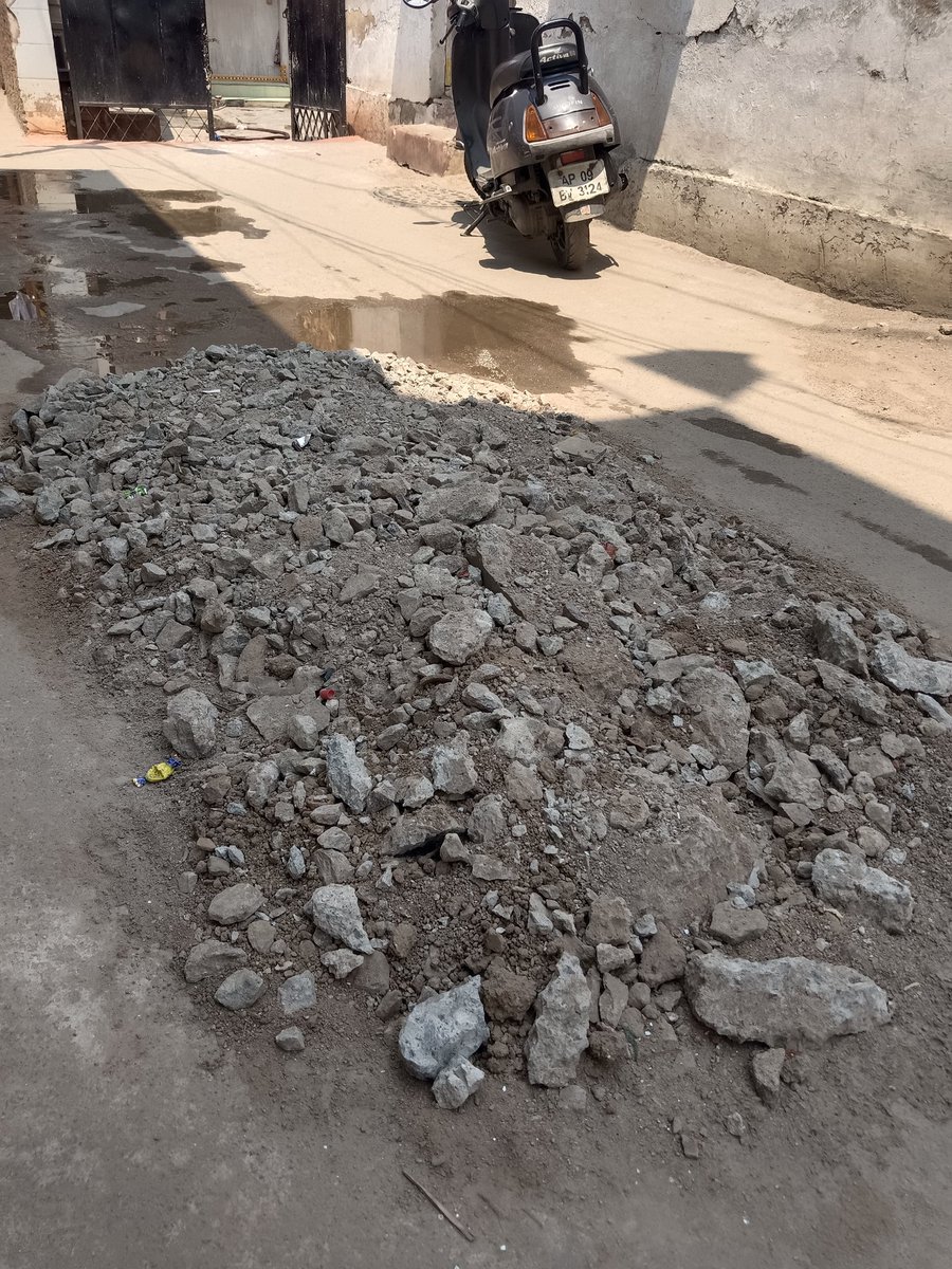Ram05264947's tweet photo. Upon multiple reminders , there is no action taken to renovate the repaired road by HMWS . Kindly take the appropriate action near kishan singh hospital lane . Water pressure is also to less.
@HMWSSBOnline @KTRoffice @AkbarOwaisi_MIM https://t.co/1kSFHgWBd6