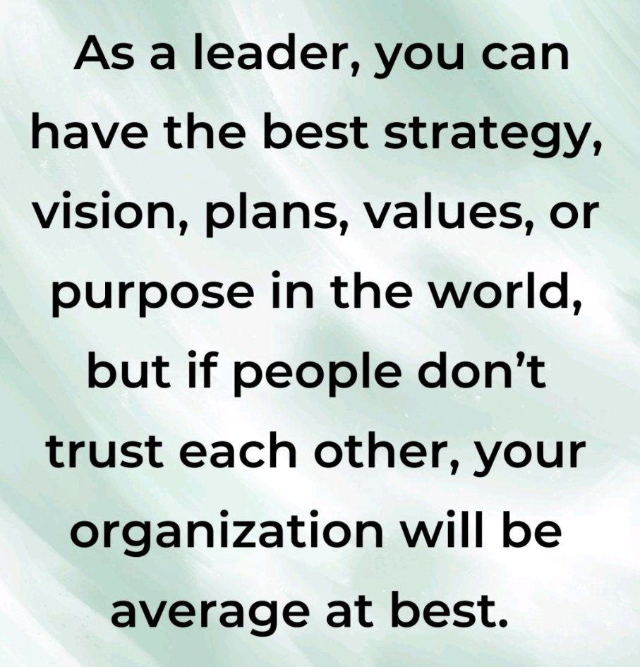 #CSMattSaysSo #RealTalk #Leadership #Trust