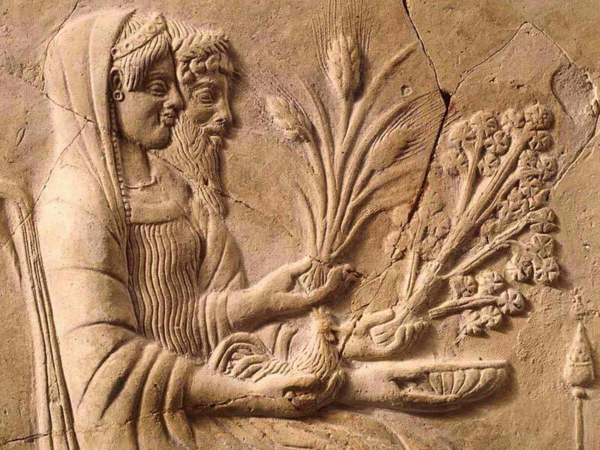 mariobianchi18's tweet photo. Il #12aprile nell'antica Roma iniziavano i #Cerealia. Cerere era la dea delle messi e della fertilità. Duravano fino al 19, giorno della corsa delle Volpi al Circo Massimo. A Pompei sono stati scoperti 35 pistrina (panifici), con numerosi semi, granaglie varie ed 80 pagnotte. https://t.co/o4xqykaRWc