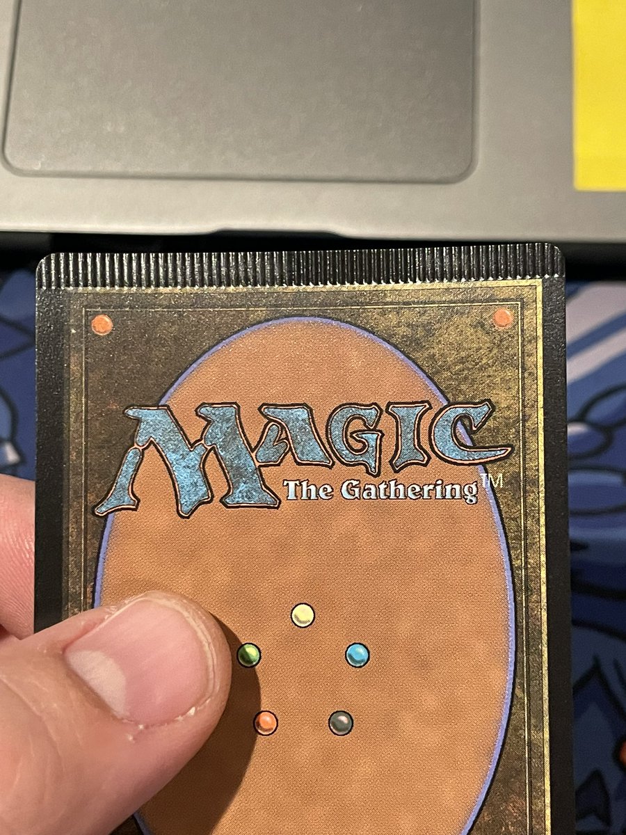 r4wk5t4r's tweet image. Opened a cool crimp today but don’t have a home for it. Anyone into this kind of thing? #mtg #error #crimp