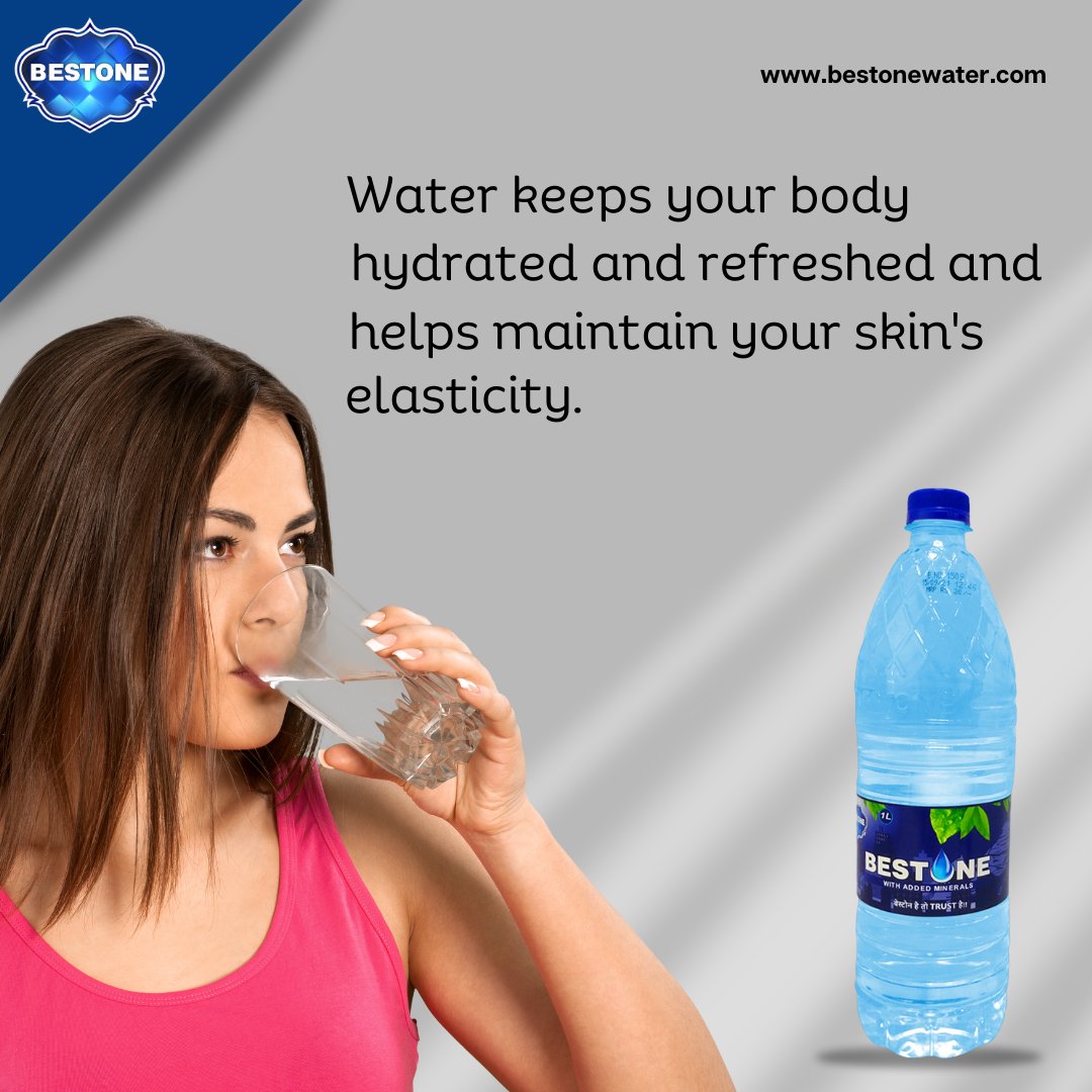 bestonewater's tweet photo. Our pores can get clogged and enlarged throughout the day. The more water you drink, the better the oil and water balance on your skin's surface.

For more details about distributorship visit:- https://t.co/PWWyTBfbUc or DM us.
#water #freshwater #skinhydration #rejuvination https://t.co/ggSyiNtdXW