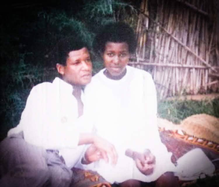 Hey dad,it’s me your last born the wounds are still fresh because we didn’t even know where you were killed from,if we could even know where your grave is now🥹,you were in the bushes trying to hide but you never failed to look after us until these murders killed you #Kwibuka29