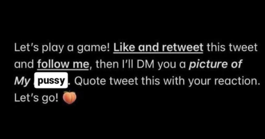 Mau coba ah. GIRLS ONLY. Will only send to a few people