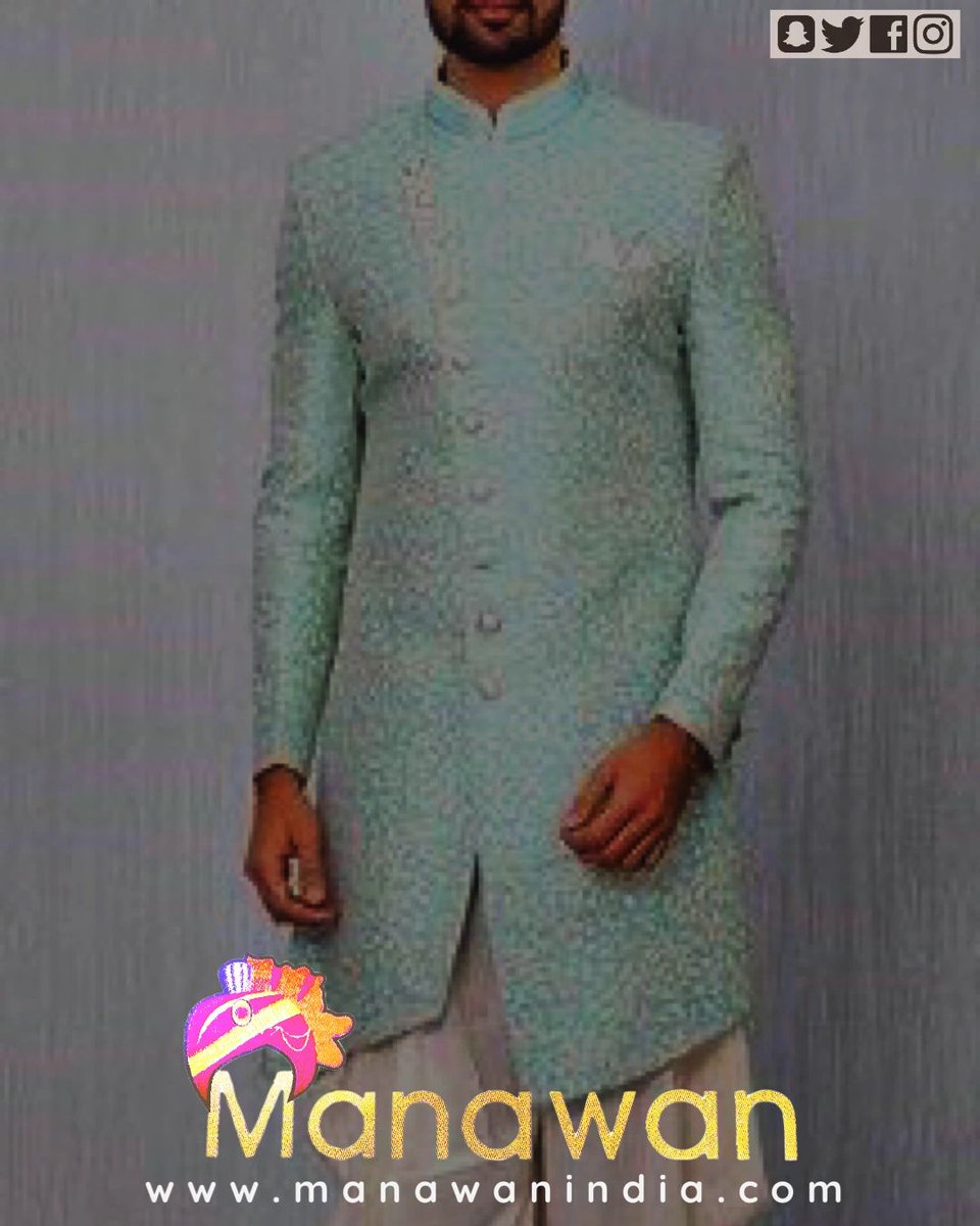 manawanindia's tweet photo. Buy now sea green indo western with self embroidered fabric looks great in sangeet function fashion inputs by team manawan for more details visit https://t.co/1PnJ88ZEkO #mensfashion #men #menstyle #mensstyle #menforsuit #menzone #menzogna #menformalwear #menformalstyle #menfor https://t.co/UwUp4qFEQG