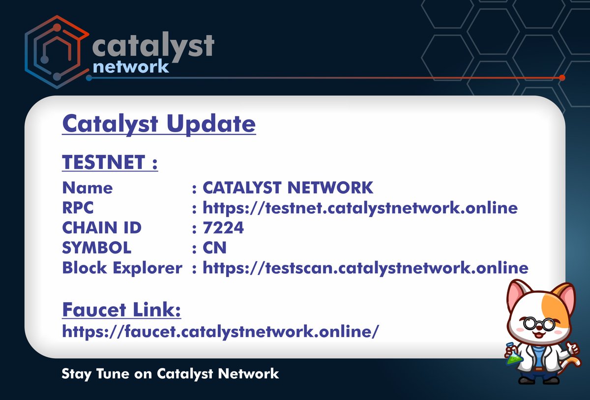 Catalyst Network tweet media