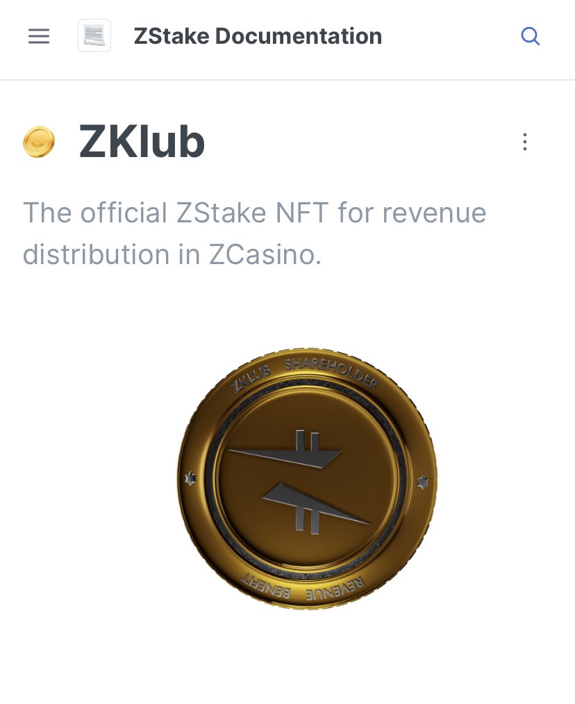 As we come closer to more mainnet release of #zstake features, ZKlub NFT (the heart of ZStake Finance) will be launching soon. Visit zstake.gitbook.io/documentation/… to learn more about ZKlub NFT and it’s benefits. #NFTCommunity #ZKlub #CrptoInvestment #Aleph