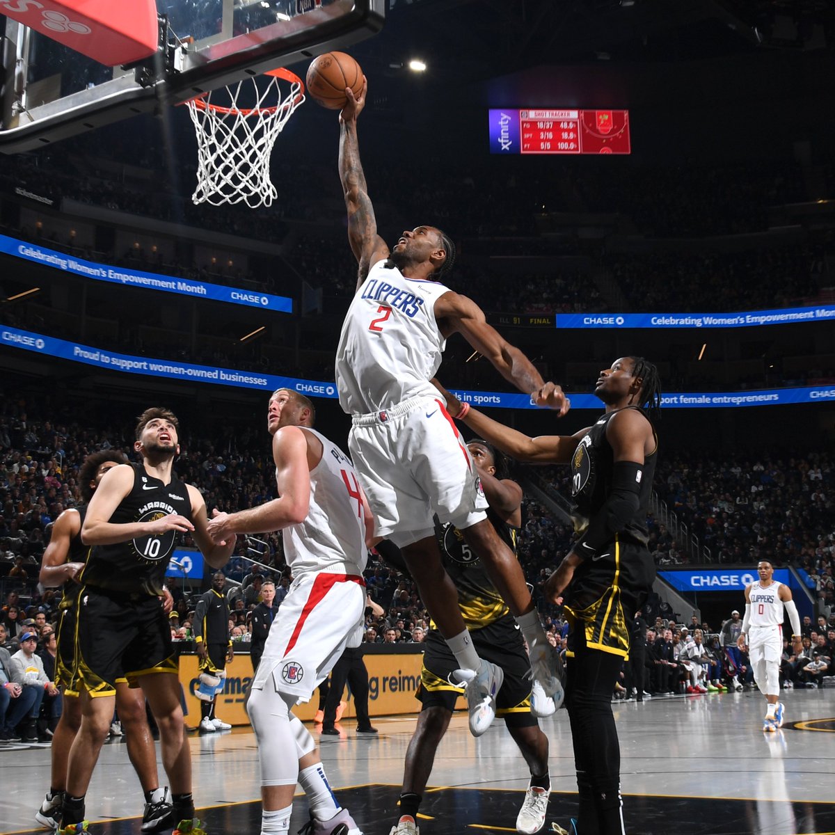 NBA's tweet image. California, here we come 🔥

The Warriors, Kings, Lakers and Clippers are in the playoffs for the first time in the same year!